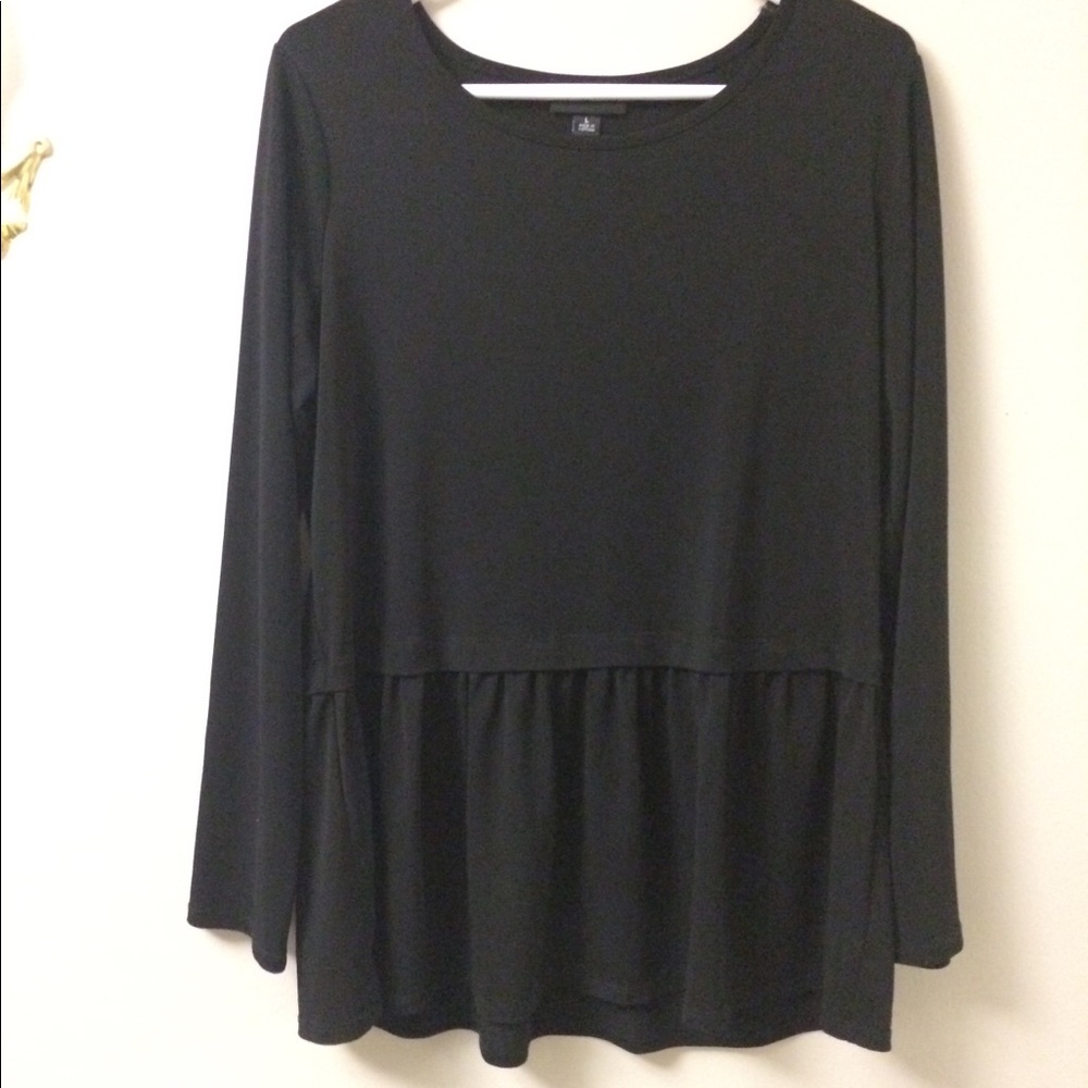 Peplum style shirt